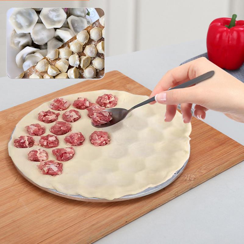 Aluminum Alloy Tortellini Maker Pasta Form Meat Dumpling Mold 12/37 Holes Dumpling Pastry Pressure Cutter Home Kitchen Tools