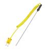 Uxcell Thermocouple 190mm x Capteur en Plastique, 0-500°C, Type K, 3mm,