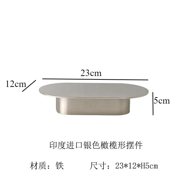 Metal High Footed Cake Tray Silver Dessert Plate Storage Tray Display Stand Bread Plate Cake Stand Dim Sum Dish Fruit Bowl