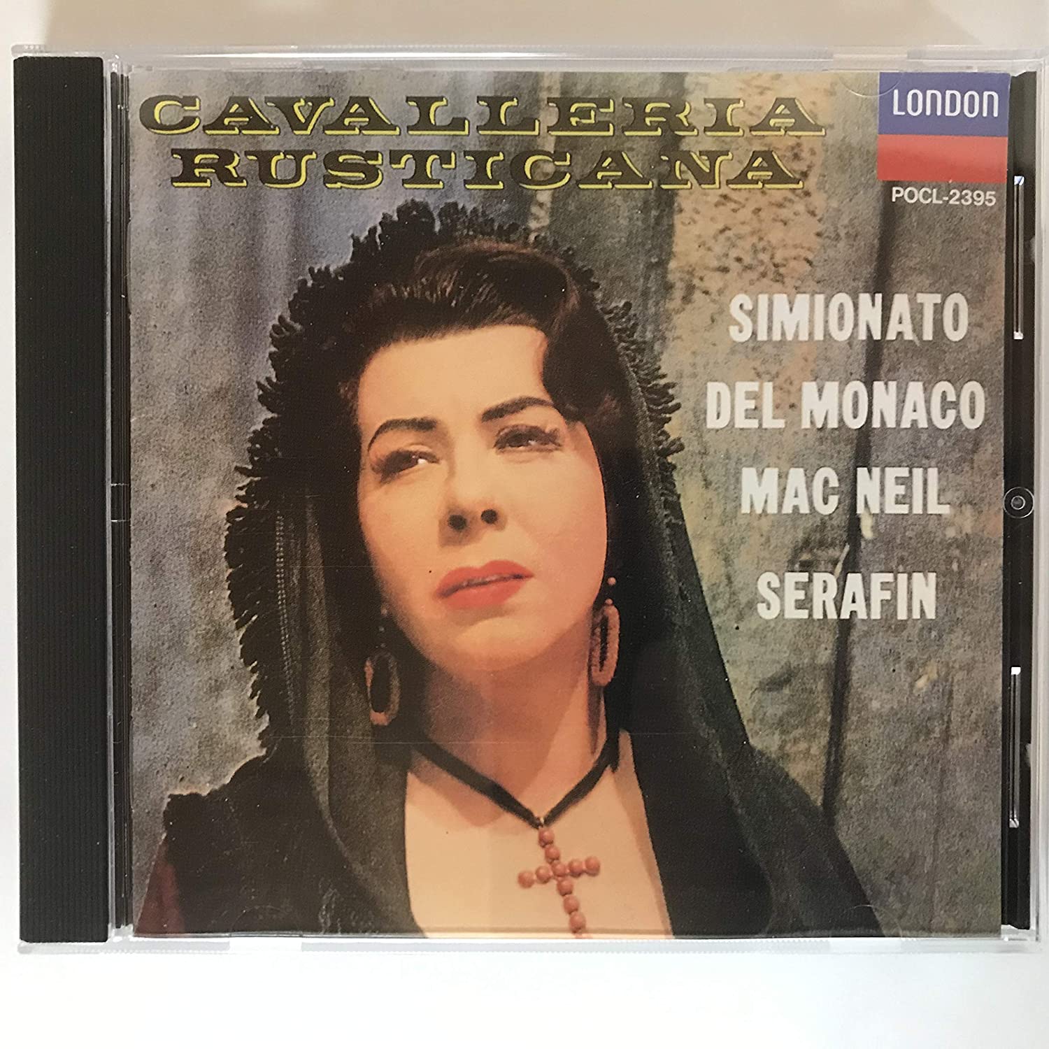 

CD GIULIETTA SIMIONATO - Mascagni: Cavalleria Rusticana POCL2395 Japan Classical