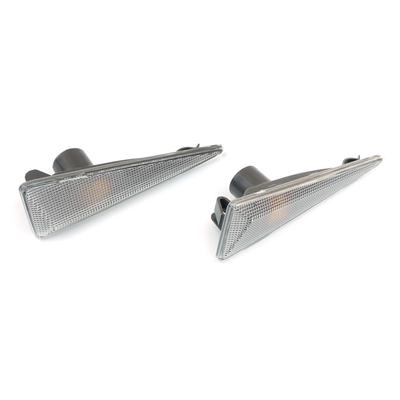 BSP739+BSP740 2 Pieces White Clear Side Indicator Repeater Lamp Left and Right 8200027151-8200027150 for Renault Made In Turkey