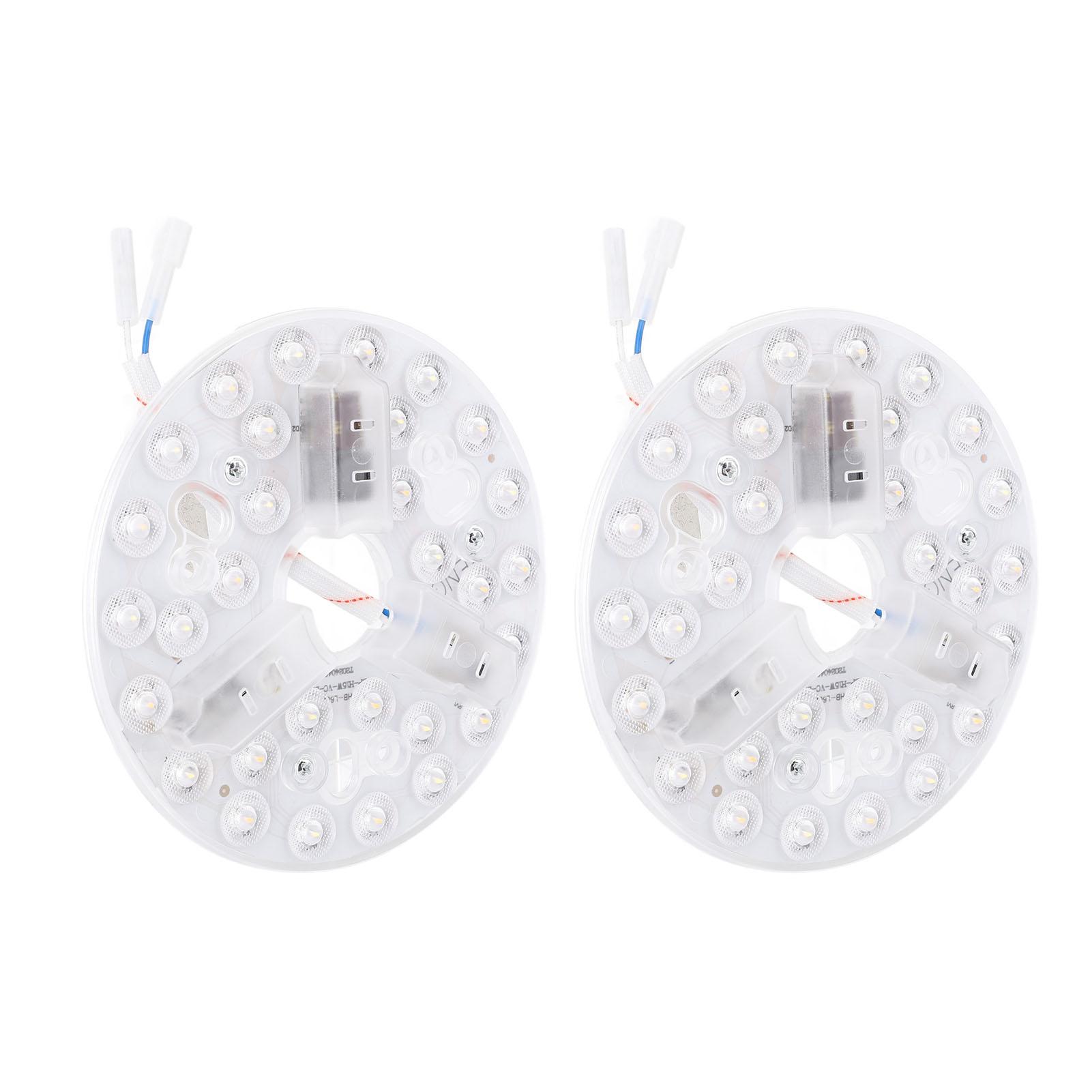 

LED Ceiling Fan Light Module 5.3 Inch 3 Color Round LED Ceiling Fan Light Retrofit Kit