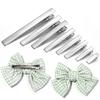 20-50 Piezas Pinzas de Cocodrilo Metálicas para el Cabello Pinzas Planas de Pato de Hierro Para Mujeres Niñas Joyería DIY Pinzas para el Cabello Adorno Accesorios para el Cabello