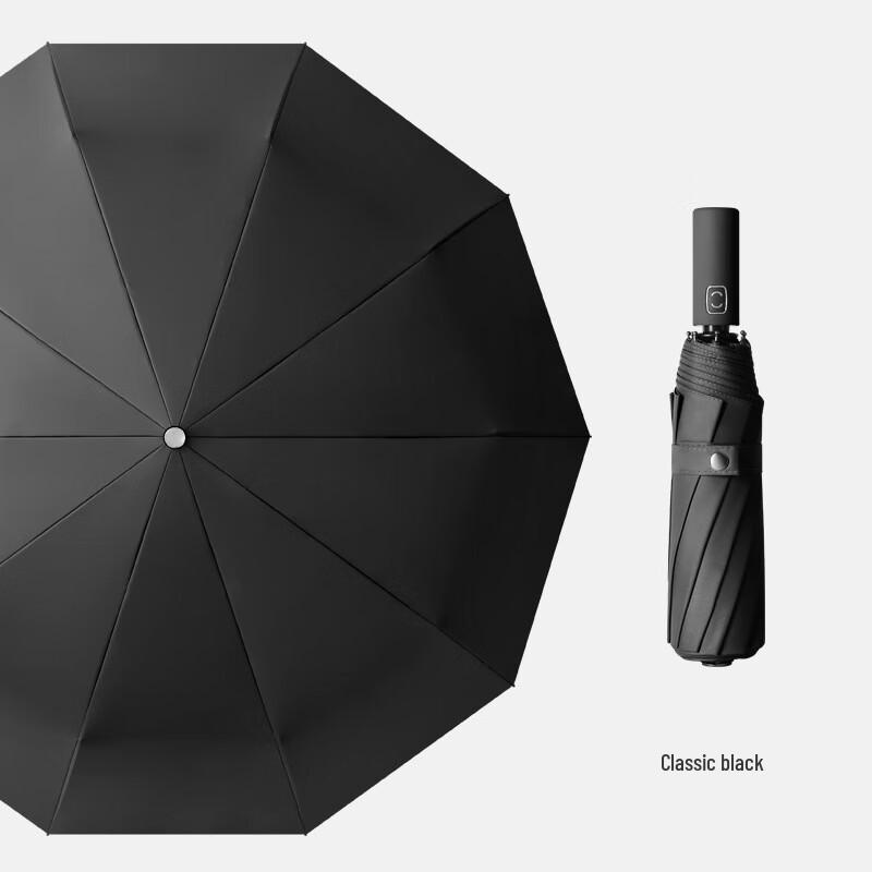 OIMG Automatic Folding Sun Rain Umbrella