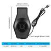 USB Aquarium Cooling Fan with Speed Control, Mini Powerful Waterproof Quiet for Fish Tank Shrimp Plant Tank Heat Dissipation