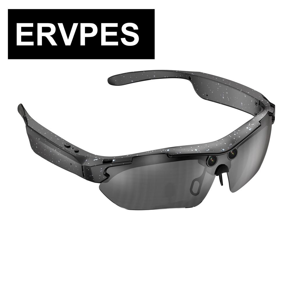 ERVPES AI Chytré brýle G6 Pro 1080P Kamera Stabilizace obrazu Bluetooth Hovor Překladač 26 Jazyků