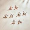 Silver Versatile 925 Sterling Silver Star Earrings Rainbow Multiple Crystals Lightweight Trendy