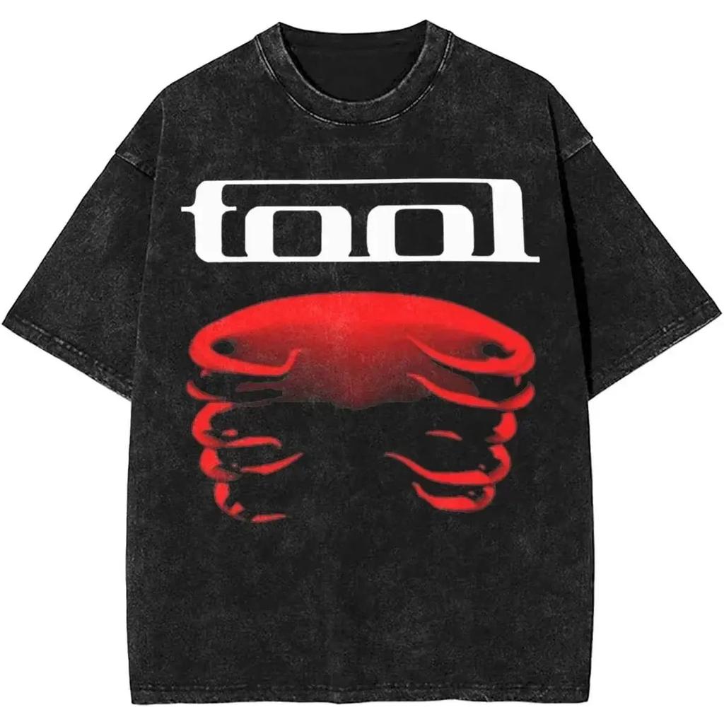 2026 Unisex Oblečení Tričko Pánské Grafická Trička Unisex Rockový Nástroj Kapela Lateralus Heavy Metal Hudba Vintage Prané Kulatý Výstřih Y2k