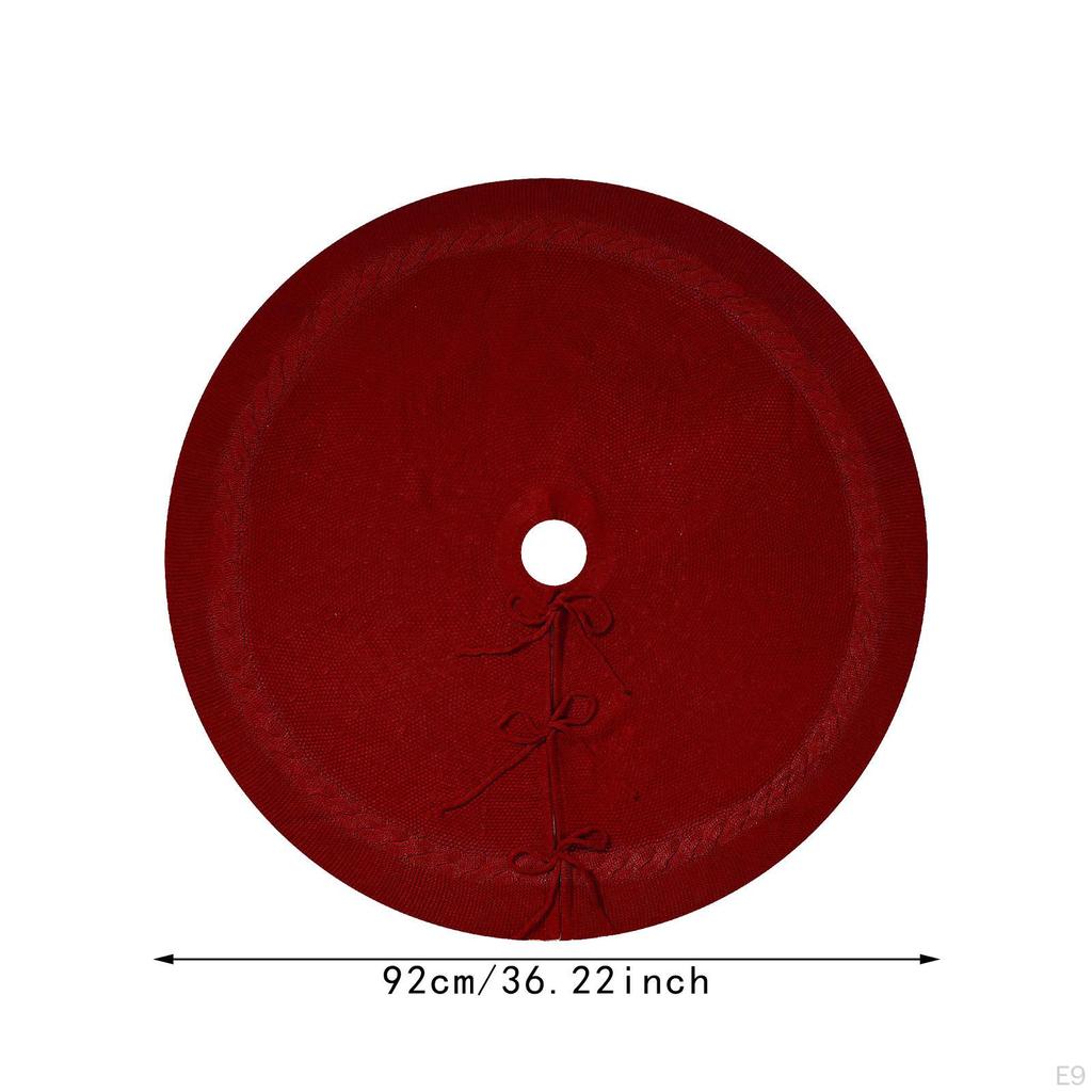 Christmas Tree Apron and Mat for Seasonal Decoration