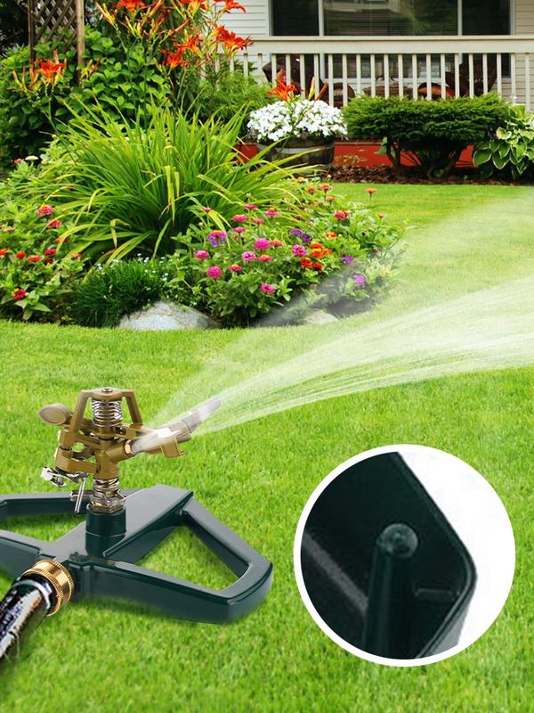 Lawn Sprinkler Garden lawn sprinkler 360 degree rotating automatic lawn sprinkler Garden Watering Irrigation Supplies