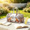 3D Print Travel Sports Gym Bag: Portable Luggage & Fitness Handbag