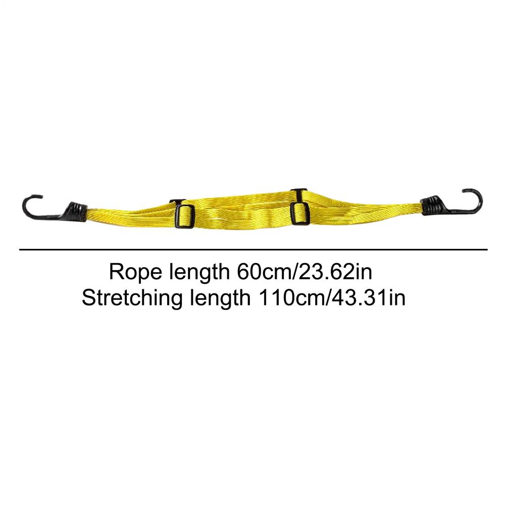Motorcycle Tie Down Straps Motorcycle Straps Thickened Snowmobile Helmet Cord Outdoor Adventure Accessories Bungee Cord Bandage