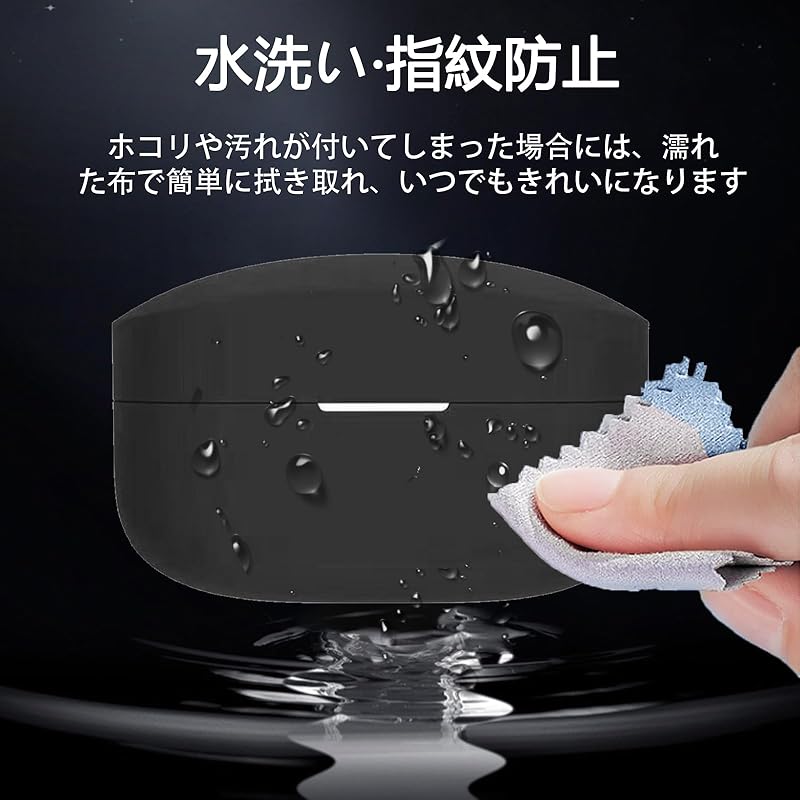 BUITFOU For Sony WF-1000XM4 Case Sony Protective Cover Soft Made of Silicone Fall Prevention Scratch Prevention Shockproof Dustproof Lightweight Can