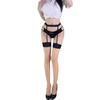 Sex Stockings Suspenders Black Silk Red Edge Stockings Stockings Over The Knee Jk Ultra-thin Integrated Contrasting Color Tall Tube Female Sexy