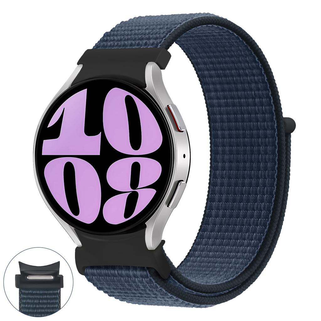 No gaps Band For Samsung Galaxy Watch 6 4 Classic 5 pro 44mm 40mm 47mm 43mm nylon loop bracelet correa Galaxy Watch 4 20mm Strap