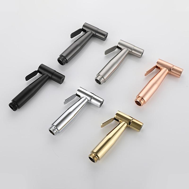Modern Black 304 Stainless Steel Hand Held Muslim Shower Shattaf Bidet Sprayer Toilet Spray