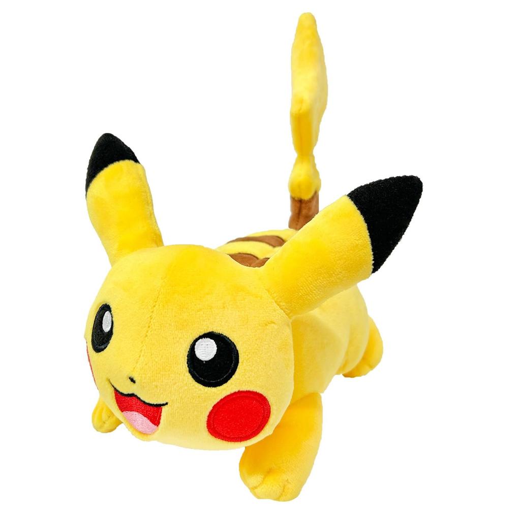 Ensky Pokemon Pikachu Fluffy Pillow PC Mouse Cushion W200 X H120 X D165mm Made of Polyester Approx.