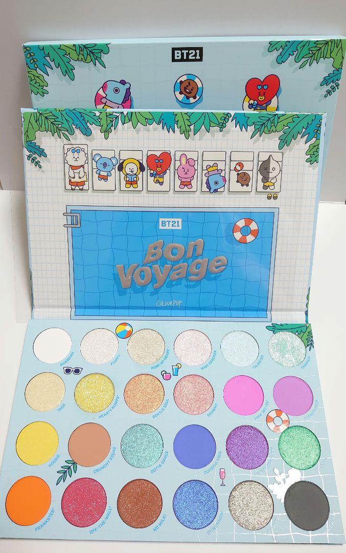 

[USED] Colourpop BTS BT21 Colourpop Eyeshadow Palette