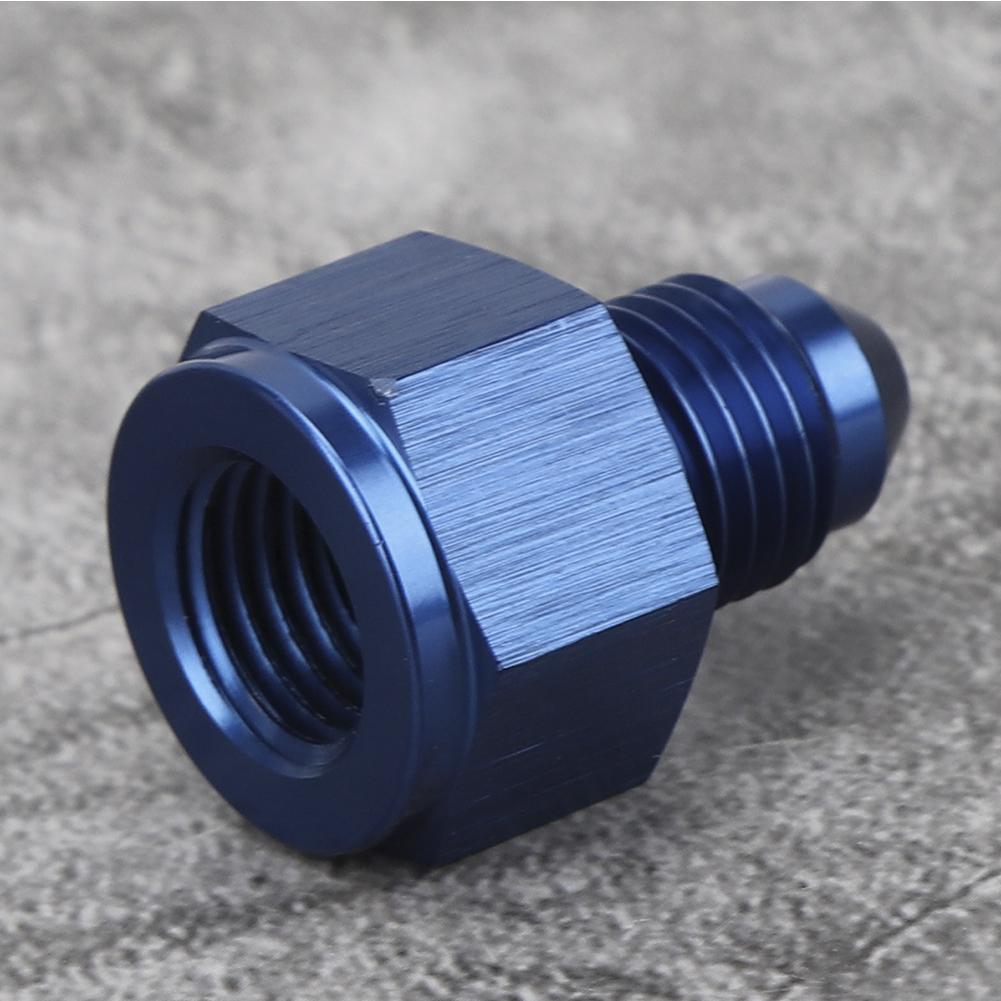Metal 4AN Inline Oil Inlet Restrictor Straight Fitting 4AN Male to 4AN Female 0.035in