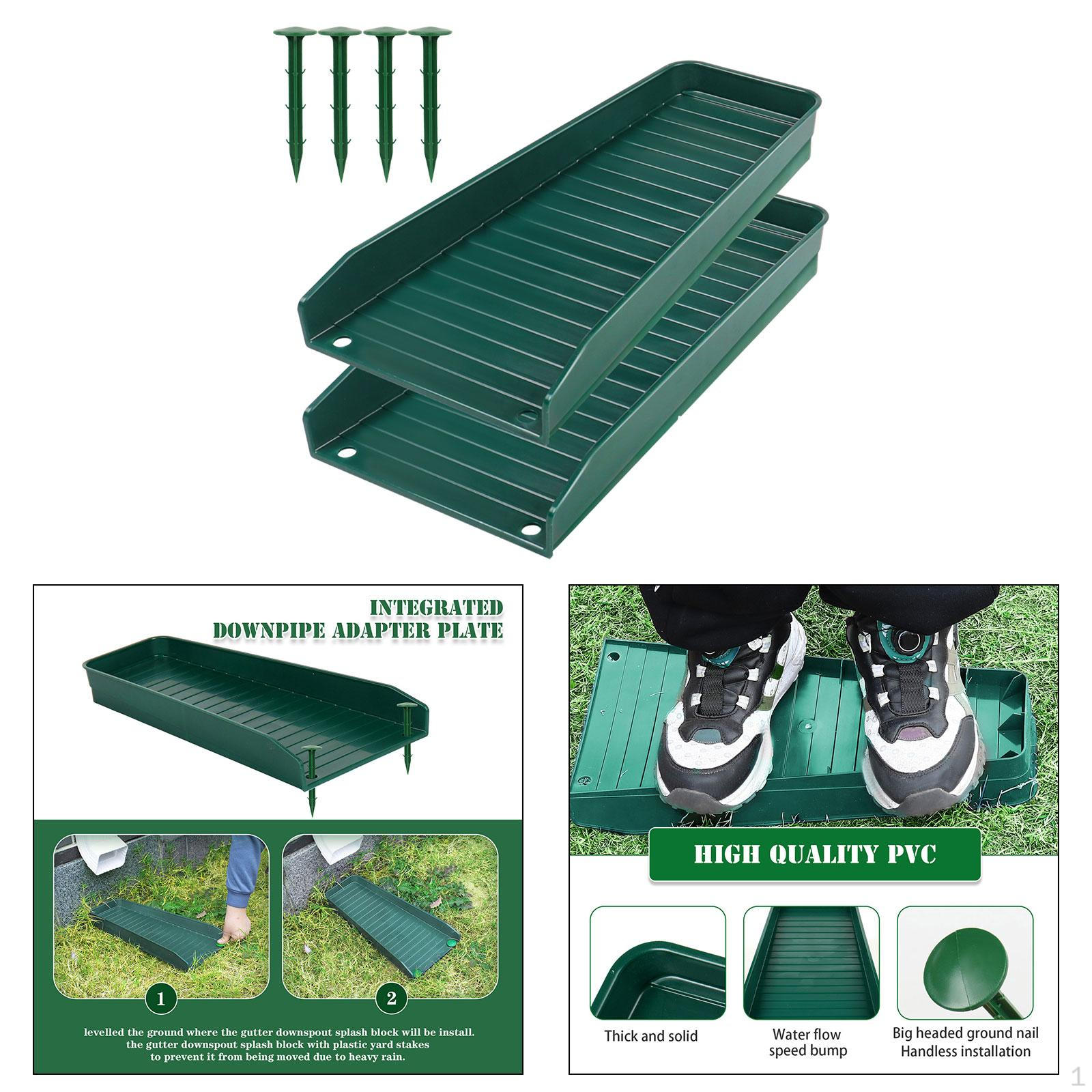 

Удлинители желоба водосборника для дождевой трубы для газона, сада, двора