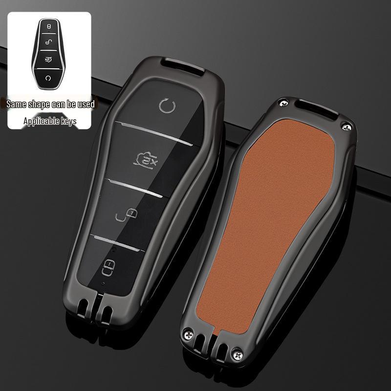 BYD Key Case: Compatible with Song QinPLUS/dmi, Dolphin E2, Tang Han EV, E3, Destroyer 05 - Full Coverage Shell