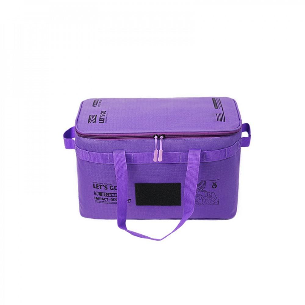 Large Capacity Outdoor Kitchenware Storage Bag, Foldable Tactical Camping Gear Bag, Wild Camping Stove Organizer Pouch