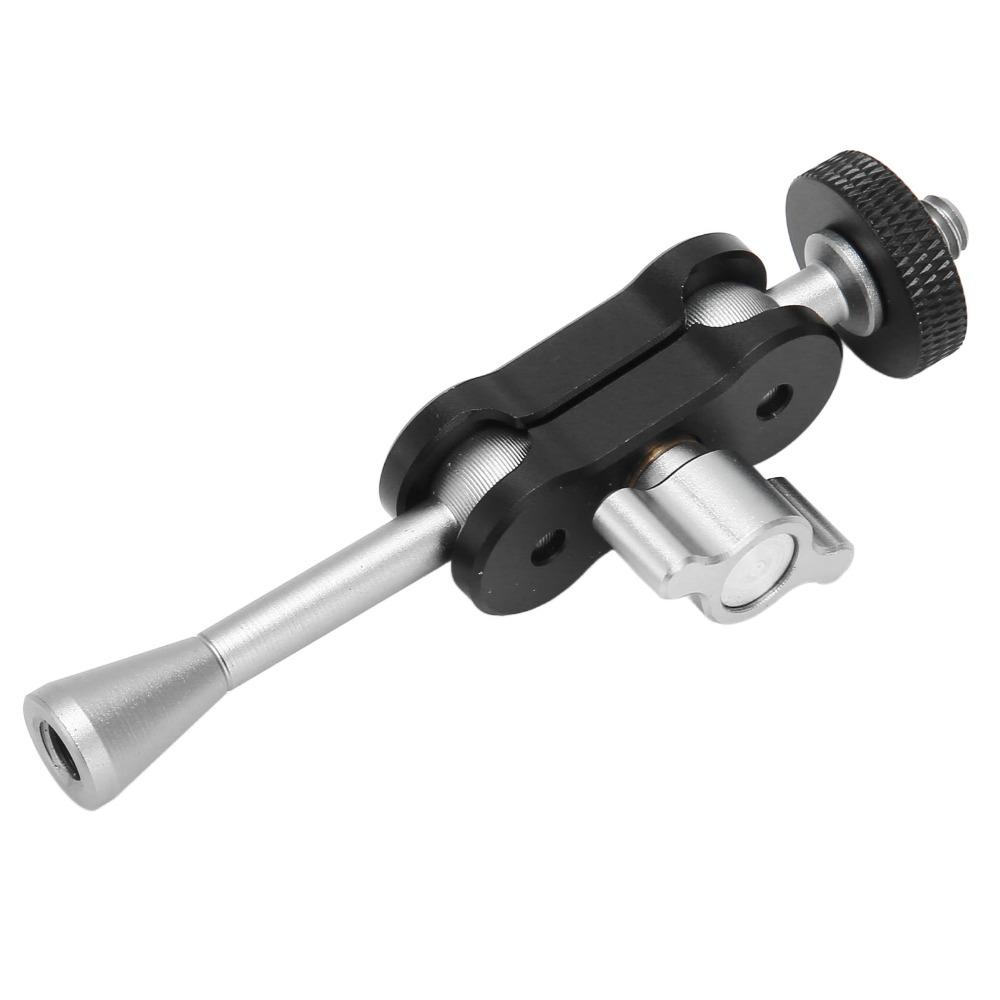with 1/4 Inch 20 Threaded Screw Adapter Camera Extension Mount Bar  for Live Microphone