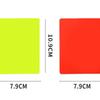 Soccer Referee Red Yellow Cards Set with PU Wallet Football Match Referee Tool