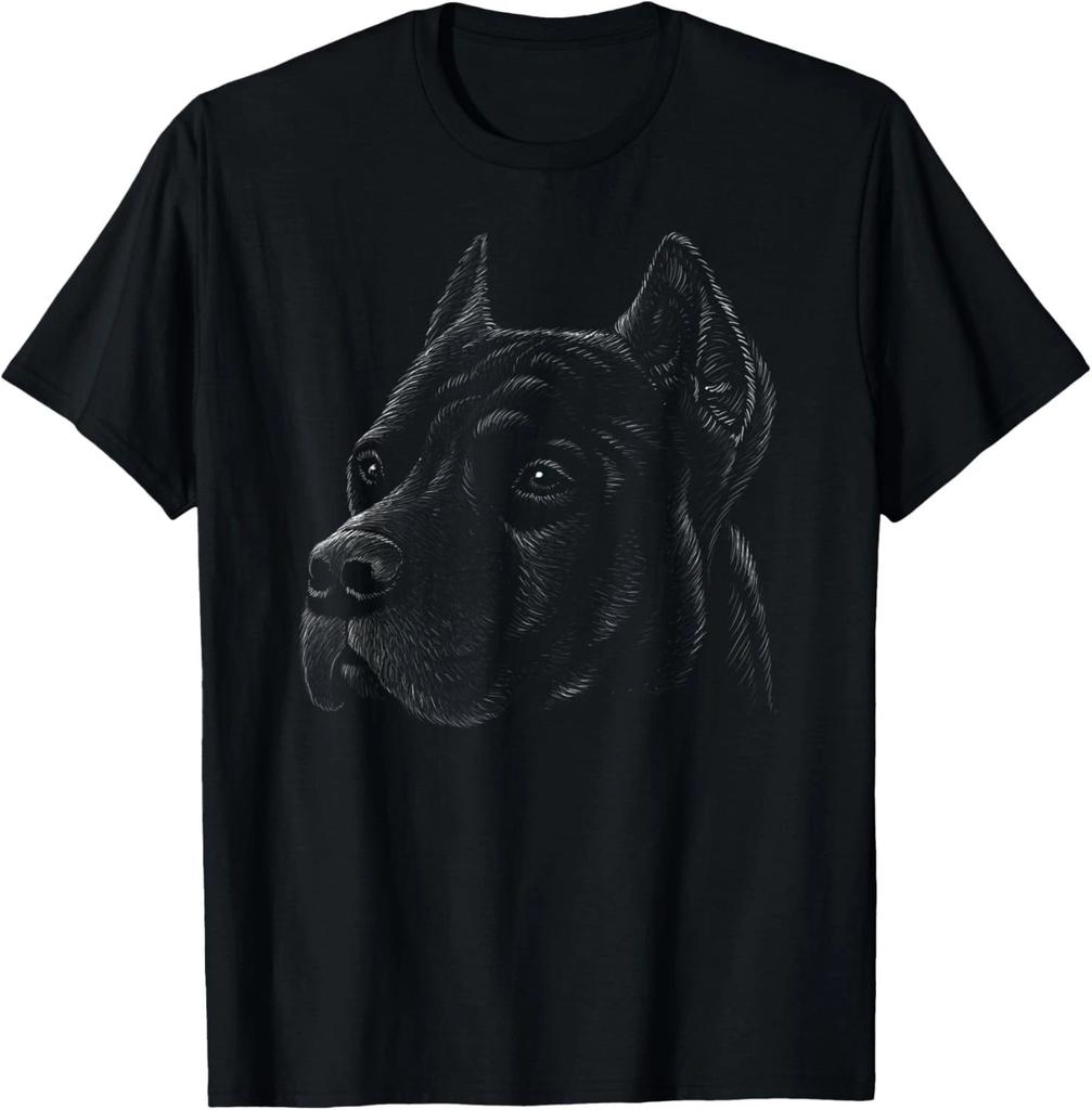 Pit bull Dog Hand Drawn Gift Unisex T-Shirt