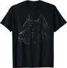 Pit Bull Dog Hand Drawn Gift Unisex T-Shirt