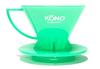 [Meimon KONO] Kono Style Coffee Dripper 2024 Summer Limited Color For 1-2 Cups Green Green Transparent MDN-21MGR Milky Green