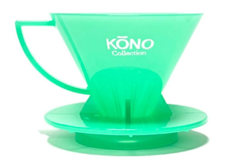 [Meimon KONO] Picurator de cafea în stil Kono 2024 Culoare limitată de vară pentru 1-2 căni Verde Verde Transparent MDN-21MGR Verde Lăptos