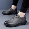 Men's Spring 2026 Rotating Buckle Leather Shoes - Business Casual, Outdoor Fashion, Sports, Travel, and Mountaineering.