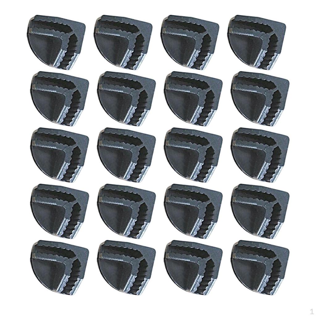 20 Clasp Buckle Clip Replace Repair Spare Parts Grid Connectors Corner Cube Wire Storage Cubes