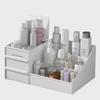 Großer Kosmetik-Organizer für den Schreibtisch mit Schubladen für Lippenstift und zur Verwendung im Wohnheim