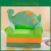Baby Kids Cute Plush Foldable Lounge Chair With Pp Cotton Cushion For Play Area