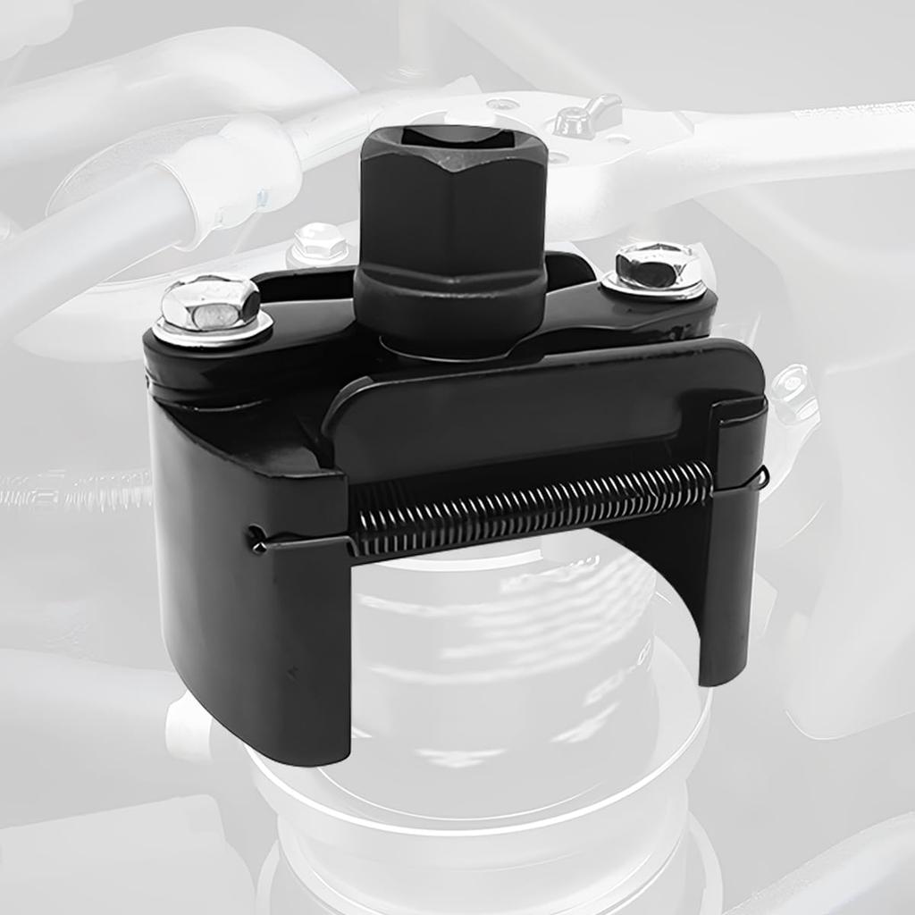 60-80/80-105/105Adjustable Two-Jaws Oil Filter Wrench Filter Filter Wrenches Remover Steel Fuel Cast Two-Claw Disassembly Tools