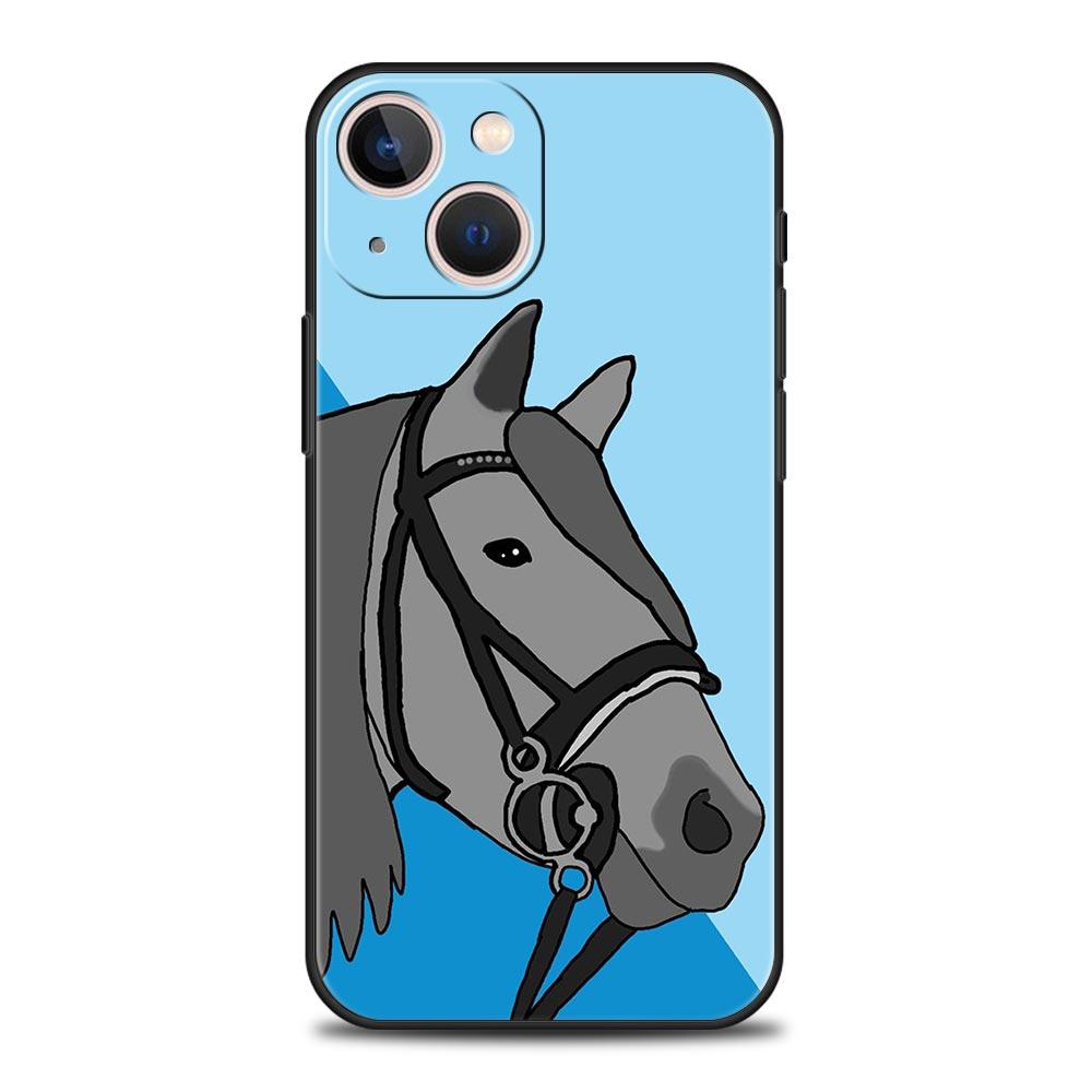 Frederik The Great beauty horse Funda For iPhone 13 15 14 12 11 Pro MAX Case Luxury Shell XR X SE XS 7 8 Plus Phone Cover