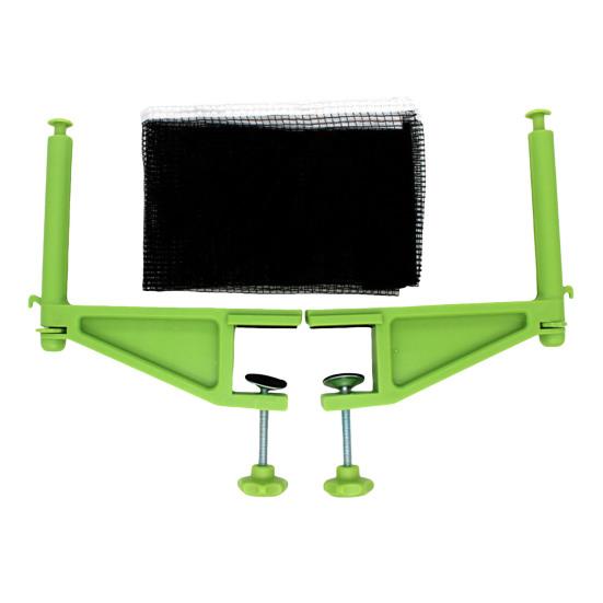 Mobile Table Tennis Net Set Ping Pong Practice Portable Foldable Professional Training Net with Clamps светло-зеленый