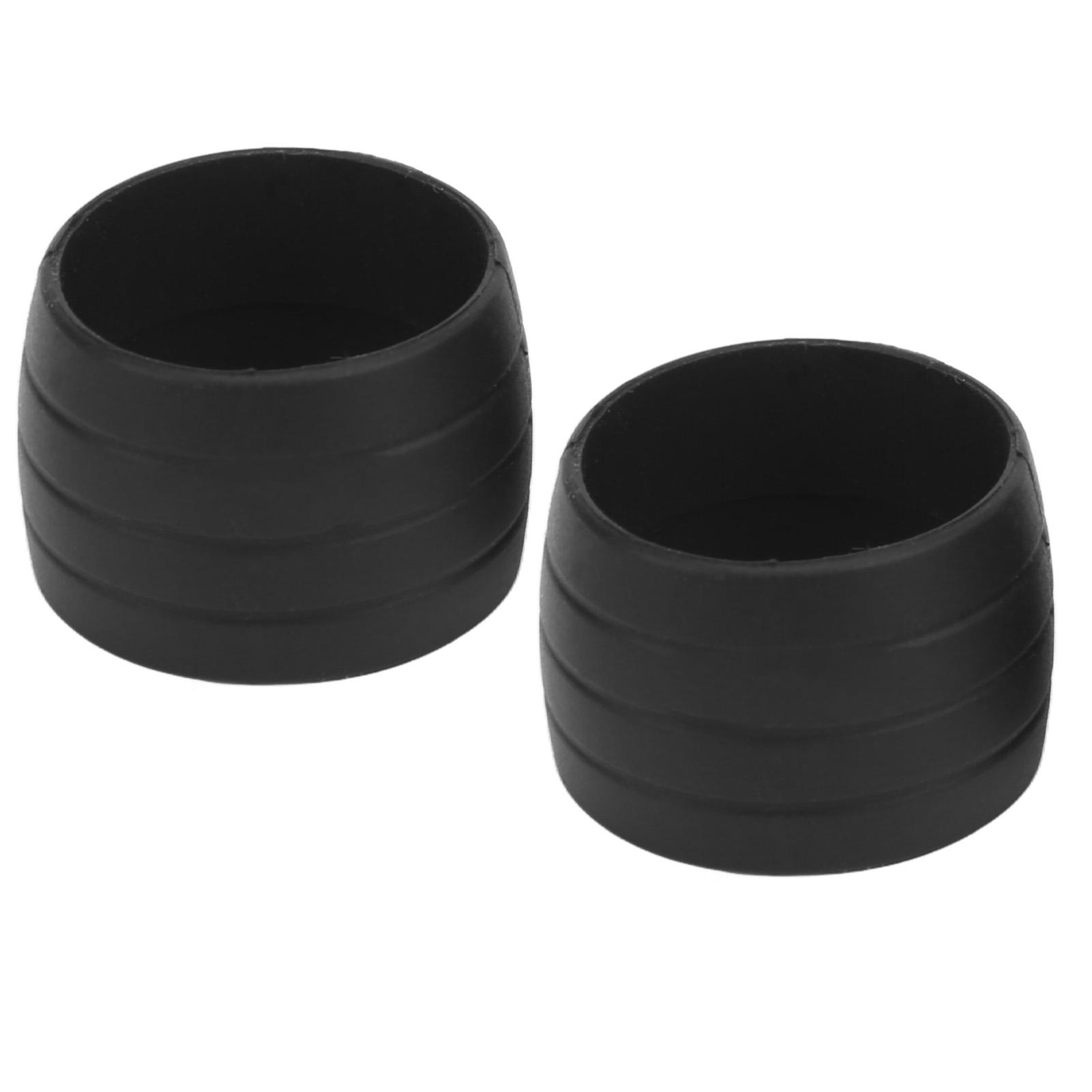 

RISK Лента для руля дорожного велосипеда Фиксирующие петли Велосипедная противоскользящая силиконовая ручка Защитная втулка Пара Черный