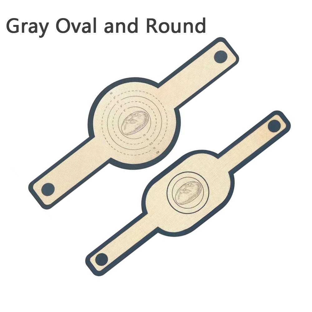 Opakovaně použitelný silikonový popruh na chléb pro pečení v holandském hrnci, pečicí podložka, dlouhá ucha, nepřilnavé vložky pro přenositelné těsto, cukrářské potřeby