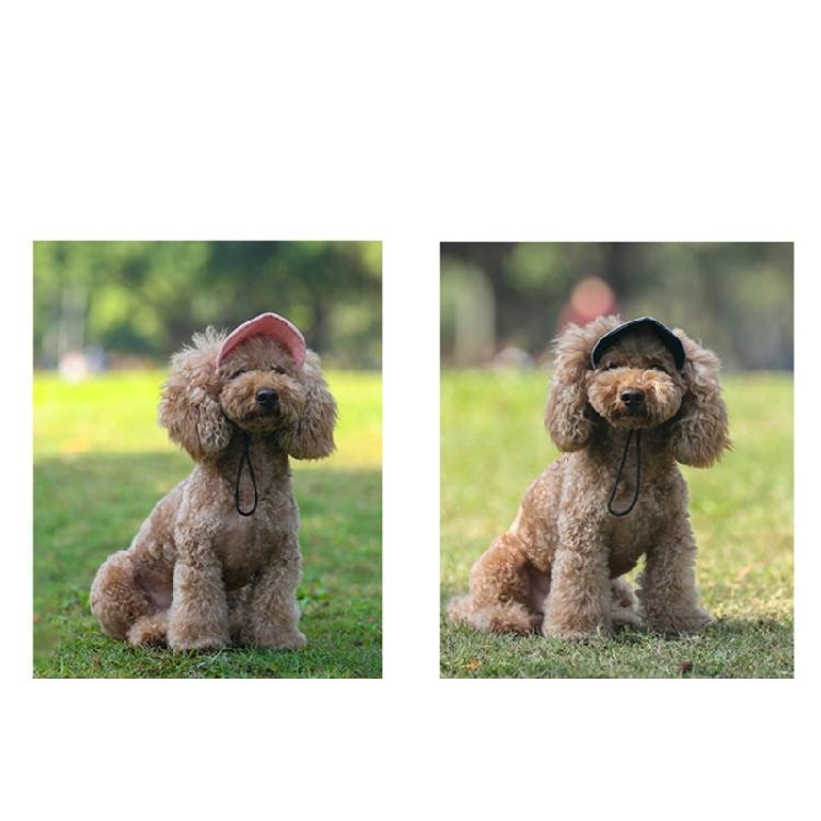 Fashion Pet Hat For Small to Large Dog Adjustable Cord Sunproof Baseball Hat for Walking Hiking Outdoor Sport Activity