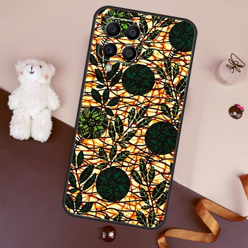 

African Style Fabric Print Case For Samsung Galaxy M11 M31 M21 M53 M13 M32 M52 M15 M35 M55 M14 M34 M54 M06 M16 M36 M56 Samsung M51