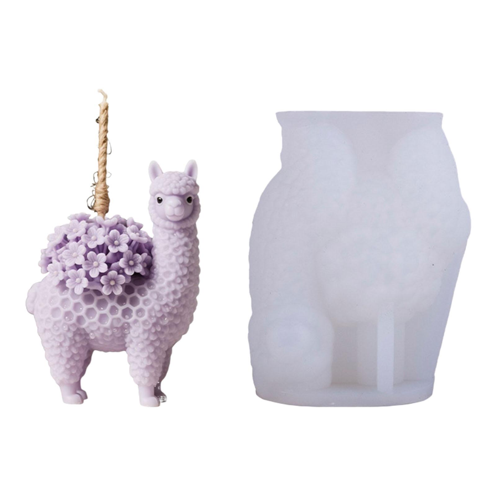 Flower Animal Figurine Silicone Molds for Epoxy Resin Candle Soap Making Animal Silicone Mould for Gypsum Decoration 1