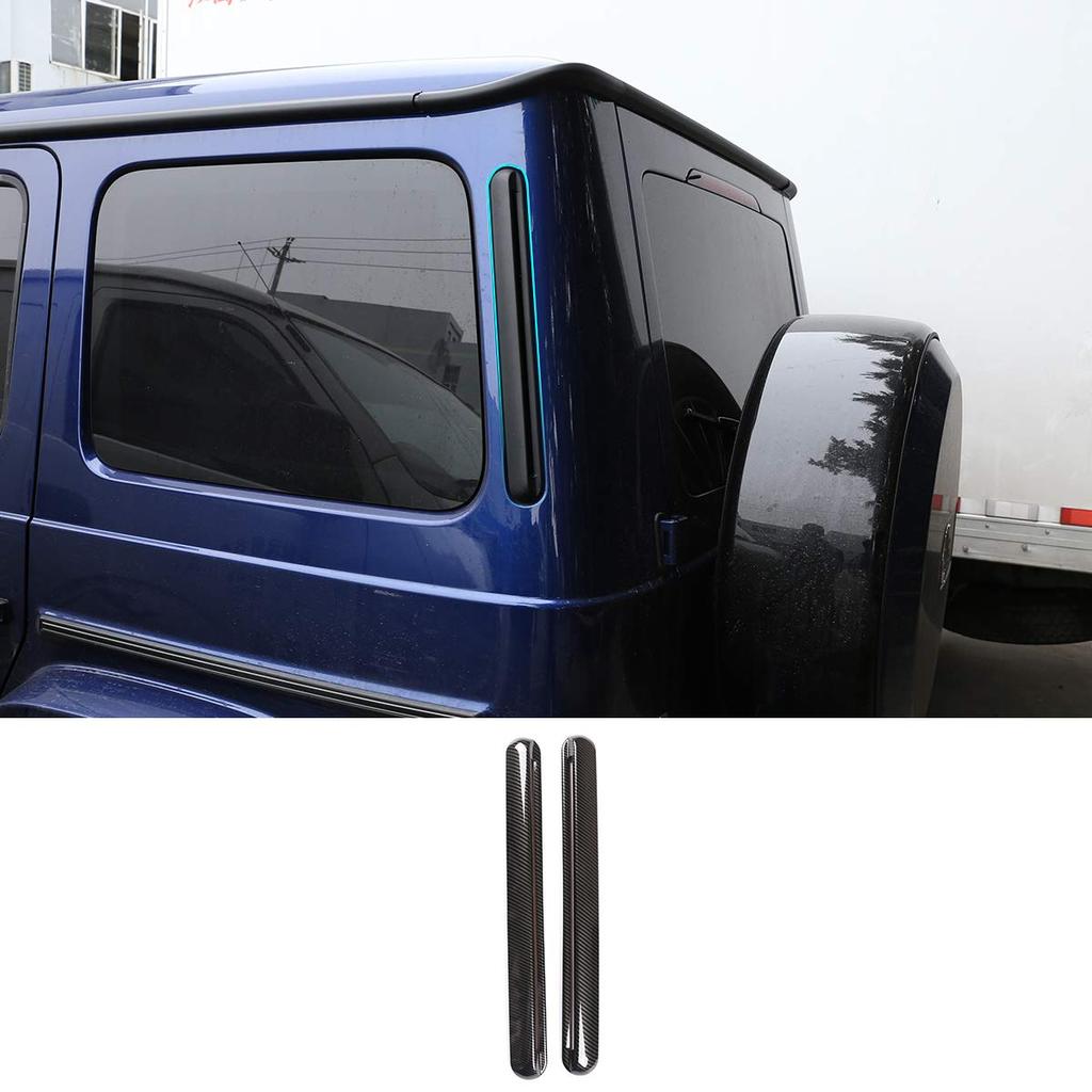 METYOUCAR Air Vent Trim Garnish for W463 G350 Decorative Exhaust Outlet Decorative ABS Easy Custom Car Accessories Fiber Mercedes-Benz G-Class