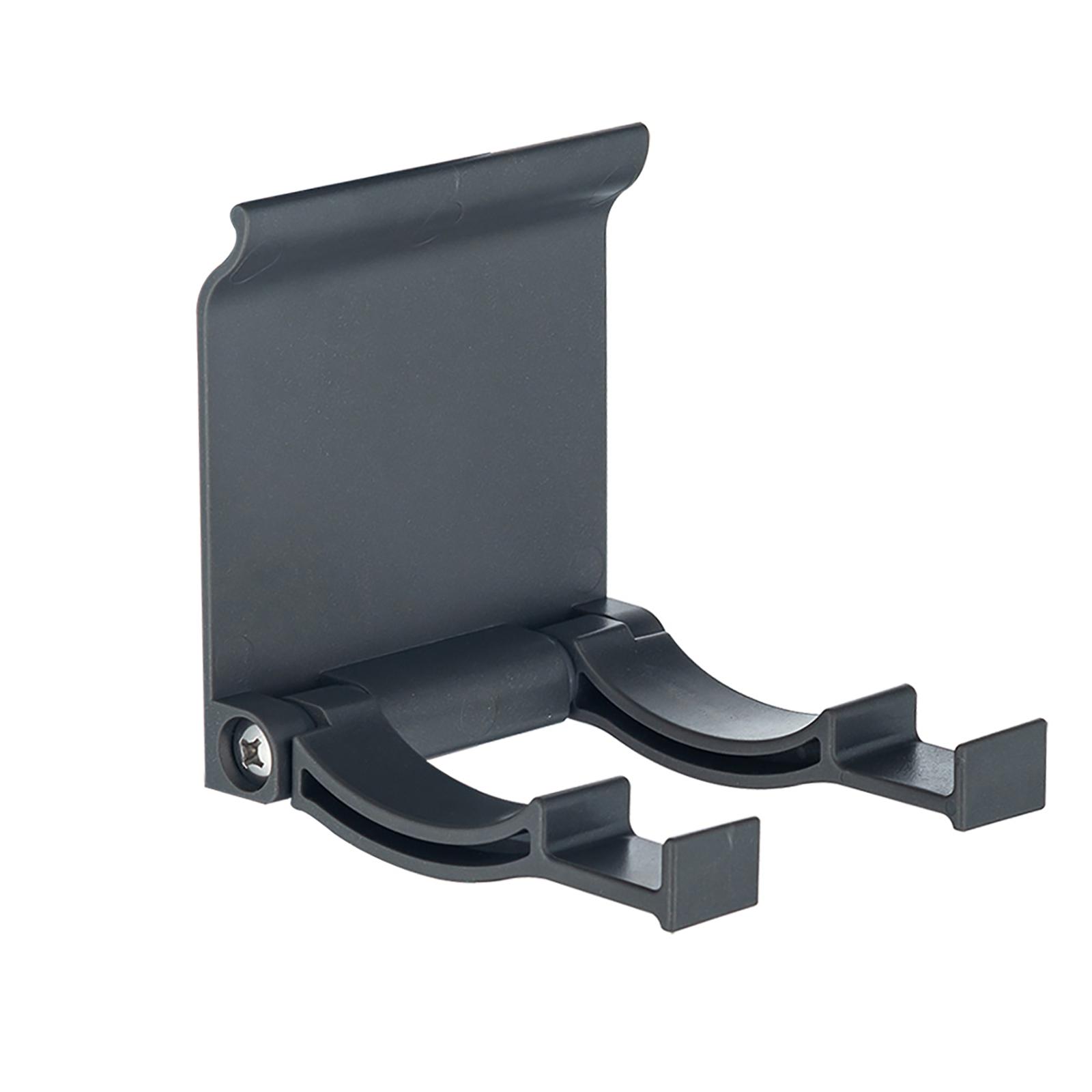 

Compact Blow Dryer Stand Holder Lightweight Hair Dryer Storage Organizers Perfect For Home And On The Go Use серый