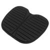 Kajak-Sitzkissen 375 x 320 mm Bequem für Angelkajaks EVA-Sitzpolster für Paddler Langes Sitzen Schwarz