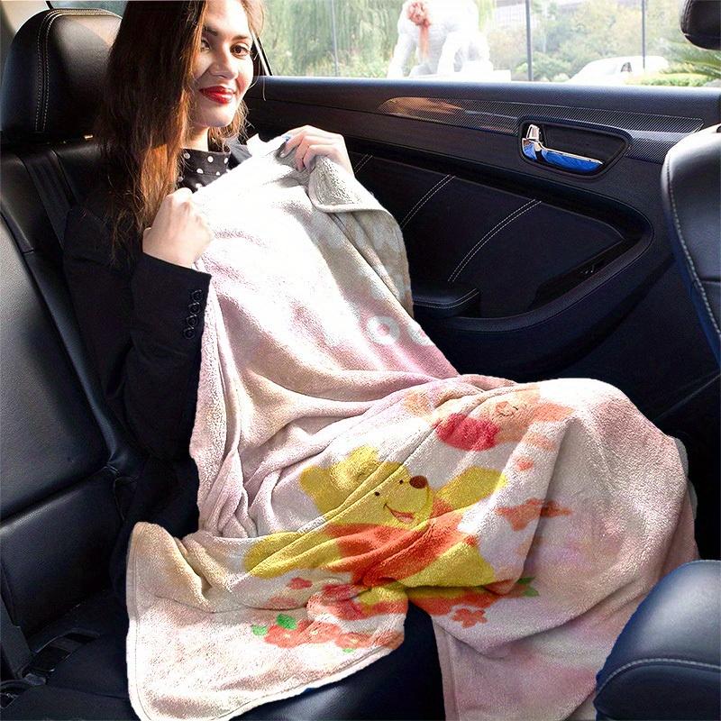 1pc, Disney Winnie The Pooh Throw Blanket Soft & Cozy Blanket for Friends Perfect Gift for Birthday, Christmas, Valentine's Day Ideal
