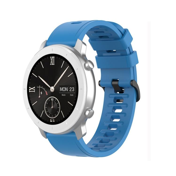 For Amazfit GTR Silicone Smart Watch Watch Band, Size:22mm