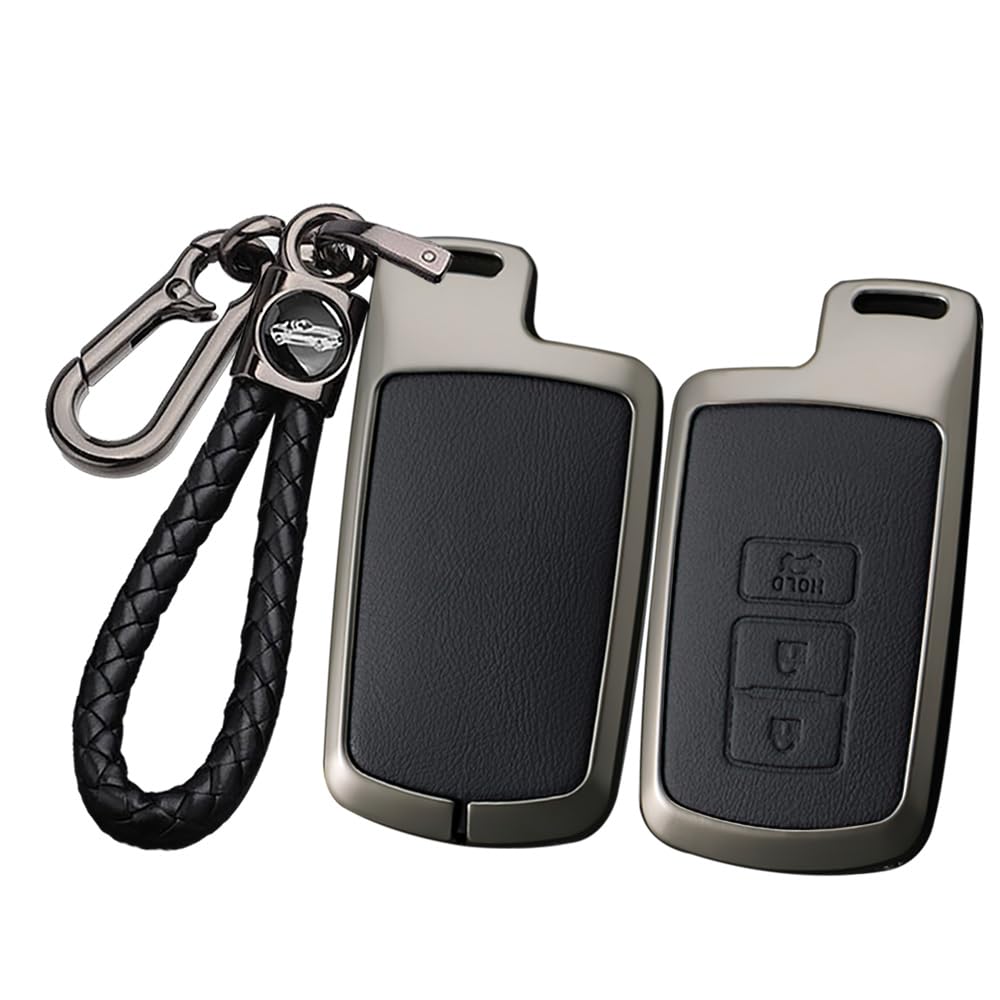 Smart key case for Toyota, key cover, key holder, Toyota Compatible with car genuine key case чёрный